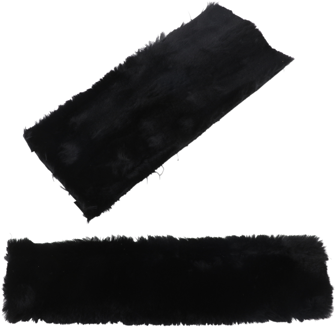 MOOSE OFFROAD Seat Belt Sleeves - Black Pair (Part No. 4510-1413)