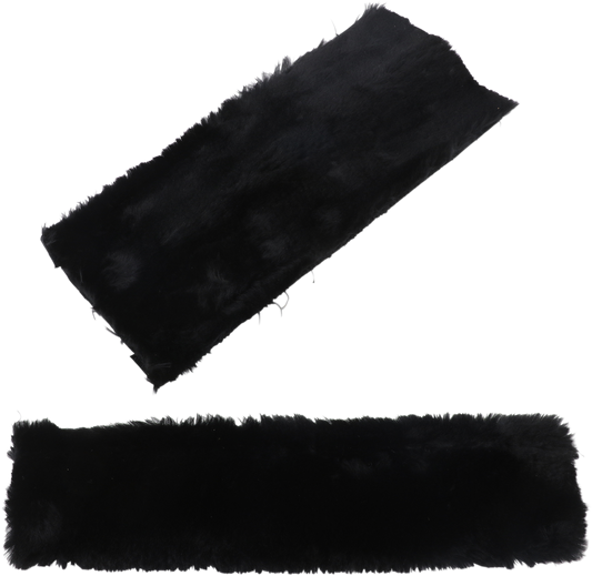 MOOSE OFFROAD Seat Belt Sleeves - Black Pair (Part No. 4510-1413)