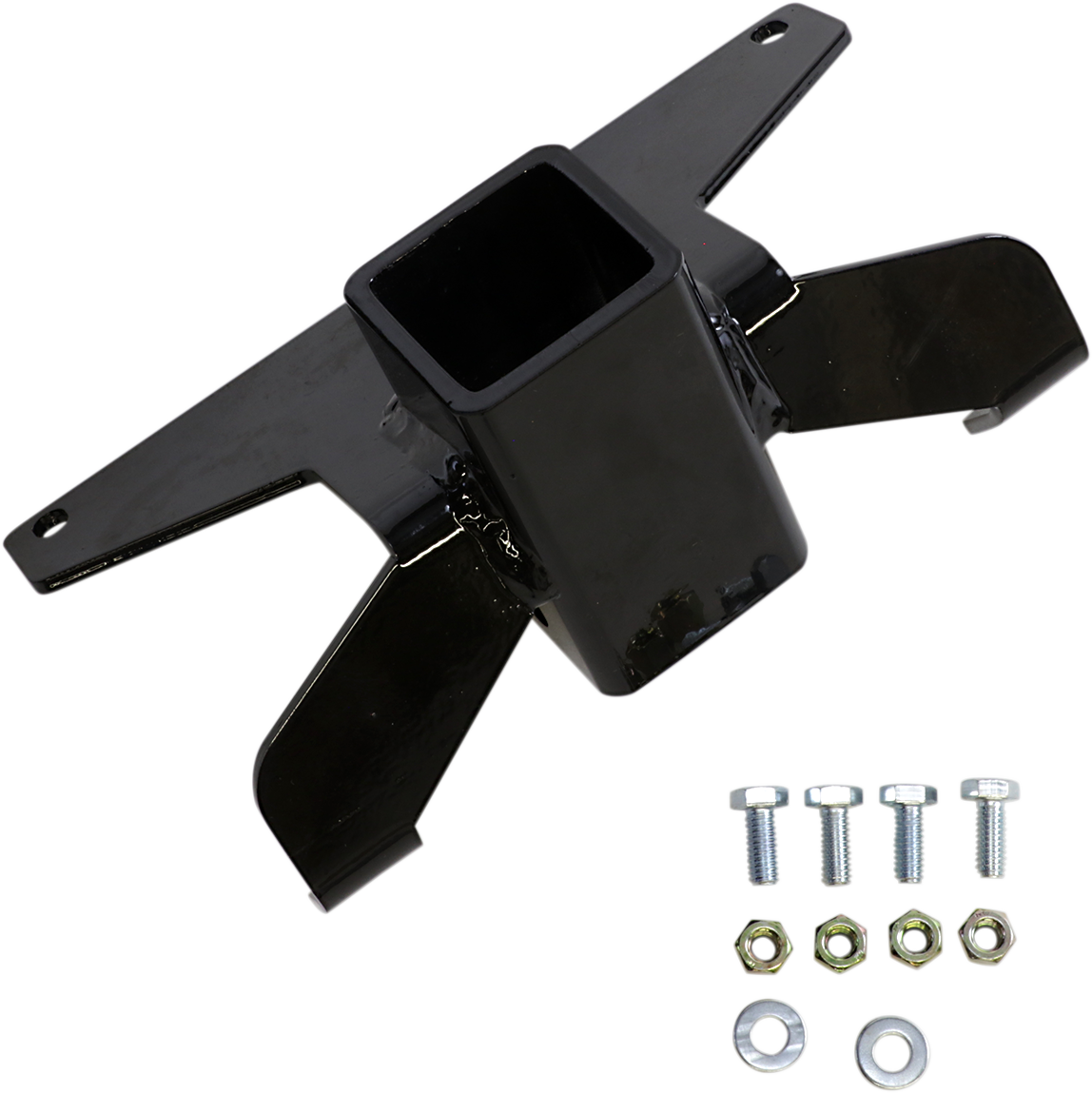 MOOSE OFFROAD Front Receiver Hitch for Ranger AM-5840 – Heavy-Duty 100 lb Tongue Weight Capacity