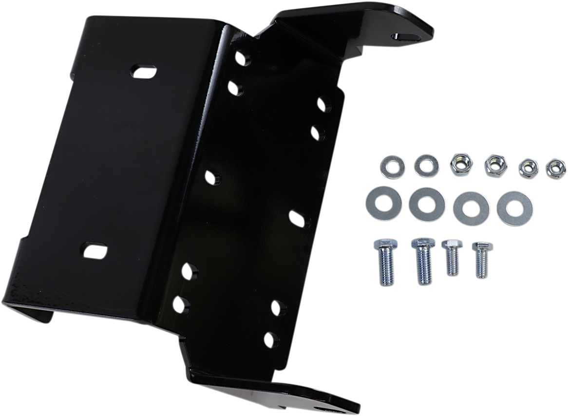 Moose Offroad Yamaha UTV Winch Mount Kit 1616PF - Easy Quick-Connect Hardware