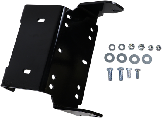 Moose Offroad Yamaha UTV Winch Mount Kit 1616PF - Easy Quick-Connect Hardware