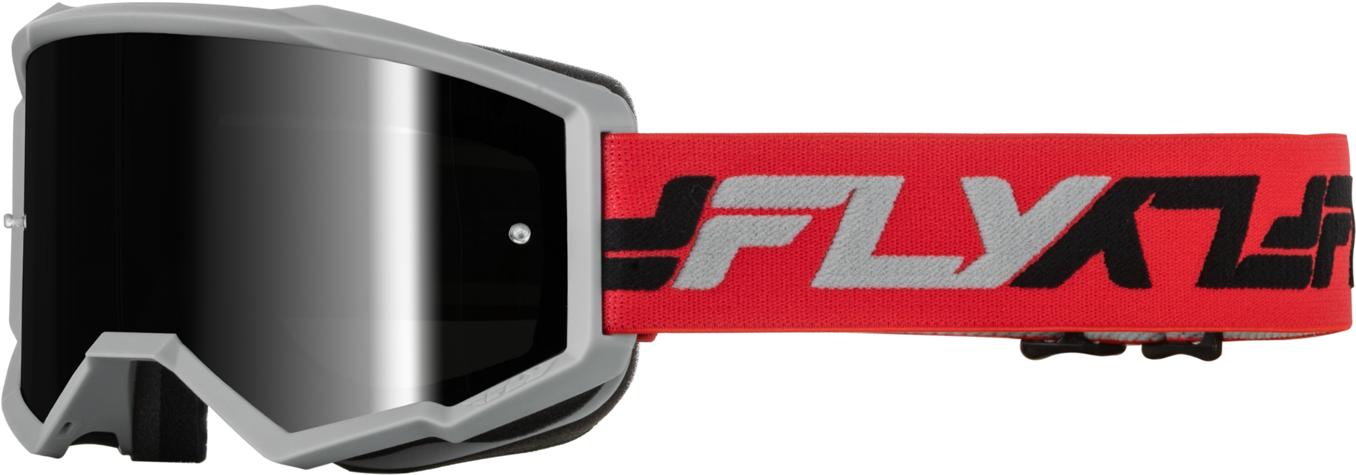 Zone Goggle Red/Grey W/ Black Mirror/Smoke Lens