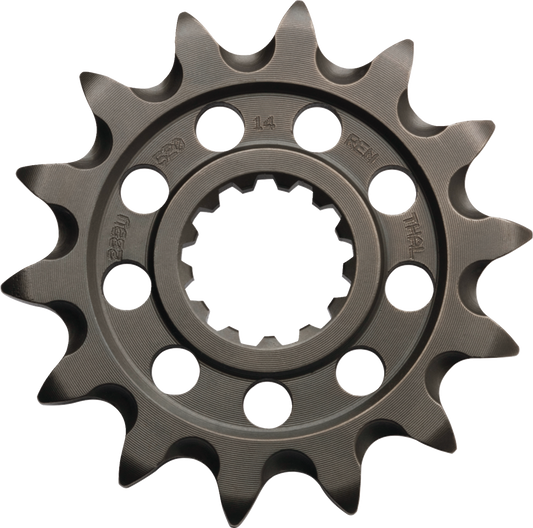 RENTHAL Ultralight Front Sprocket with Grooves for Triumph - 14 Tooth 515U-520-14GP
