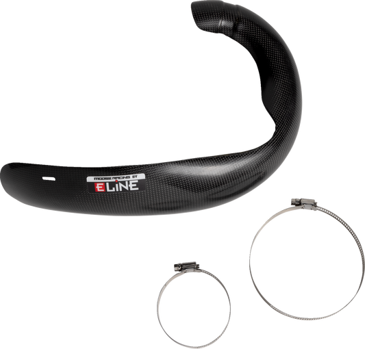 Moose Offroad E Line Carbon Fiber Pipe Guard (Part Number: MPG12523C)