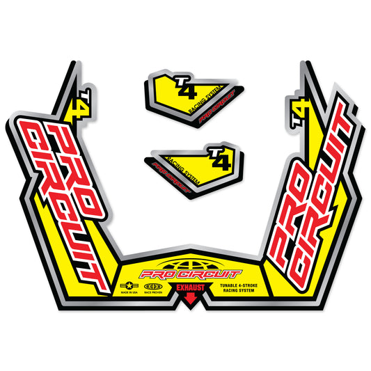 Muffler Sticker Kit