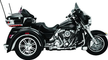 Kuryakyn Knock-Off Center Caps for Trikes Chrome - Custom Decorative Wheel Center Covers