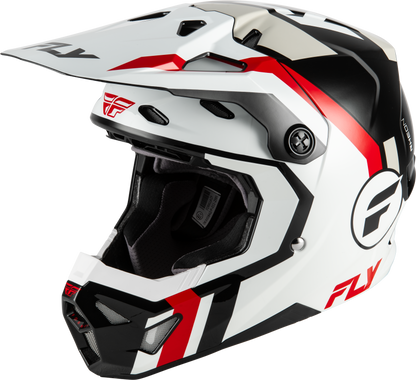 Youth Formula Cp Seal Helmet White/Black/Red Yl