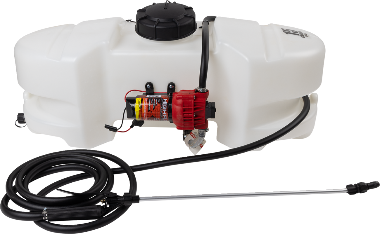 Moose Offroad 15-Gallon Sprayer with 2.4 GPM High-Flo Pump - Part Number 5303799
