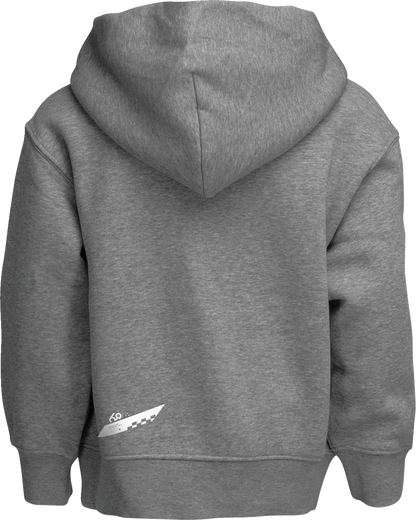 THOR Youth Brave Pullover Hoodie - Heather Gray - Large 3052-0712