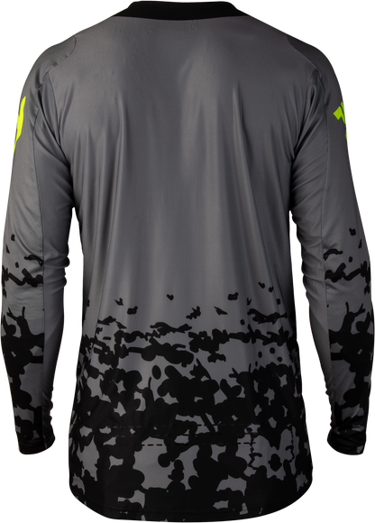 Lite Flake Jersey Grey/Hi Vis/Black Sm