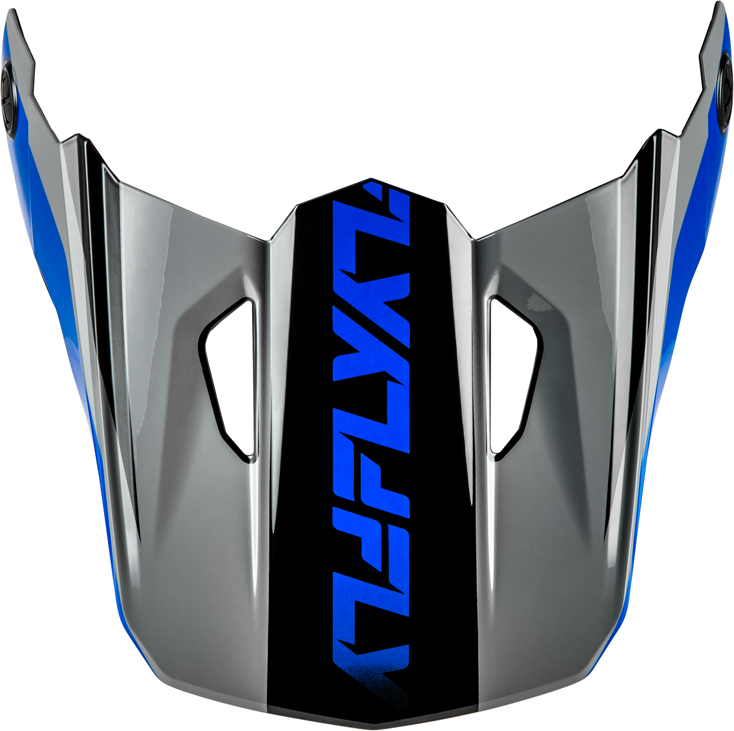 Fly Racing Kinetic Crest Helmet Visor Grey/Black/Blue Medium/Large