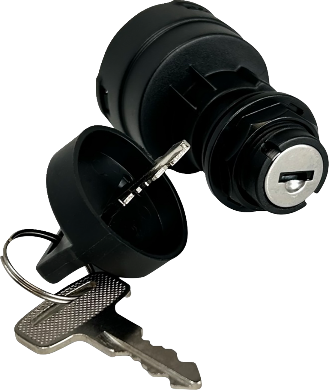 Moose Offroad Polaris Ignition Switch 100-1326-PU – OEM Replacement with Keys and Mounting Nut