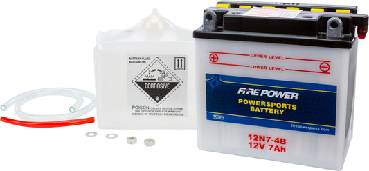 Fire Power 12N7-4B 12V Battery with Acid for 2005 Triumph Daytona 650