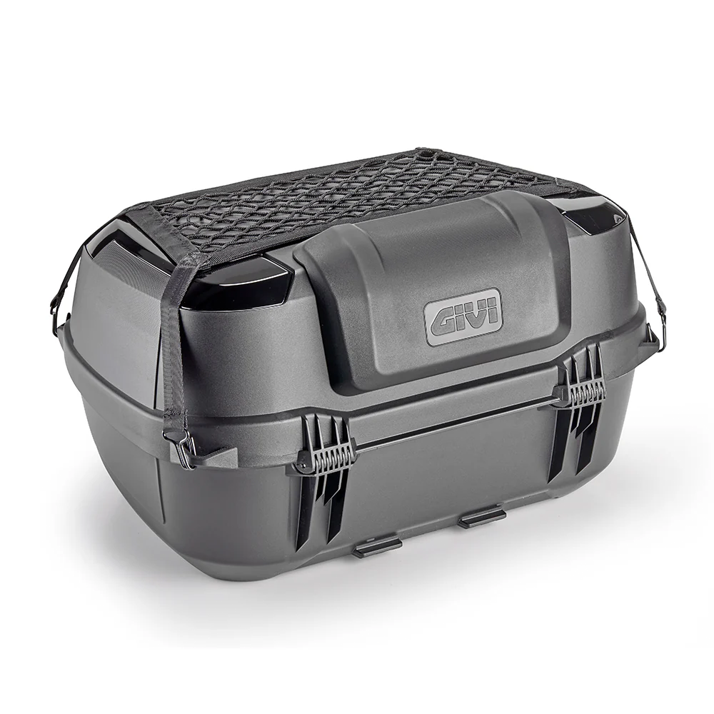 GIVI B45B+ Monolock Top Case 45L Matte Black – Durable Motorcycle Luggage Solution