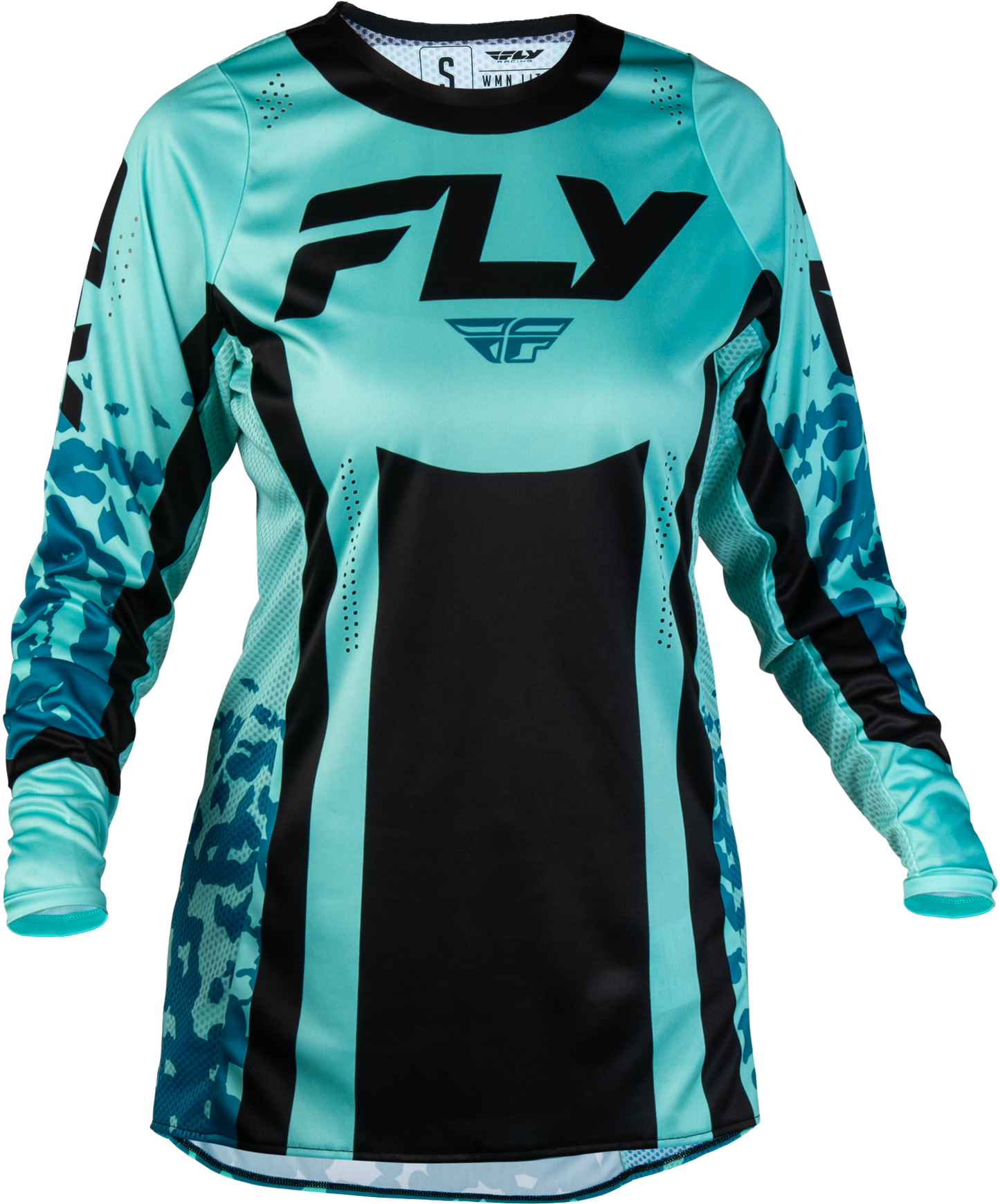 Women's Lite Flake Jersey Aqua/Teal/Black Xl