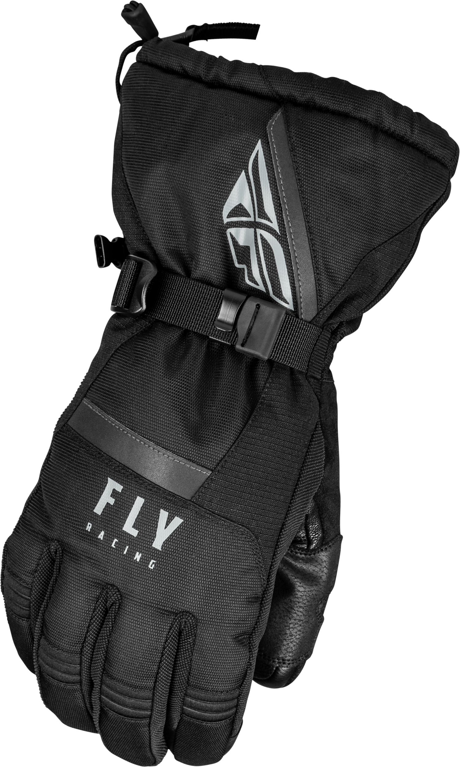 Fly Racing Cascade Gloves Black Medium – Weatherproof and Insulated Motorcycle Gloves