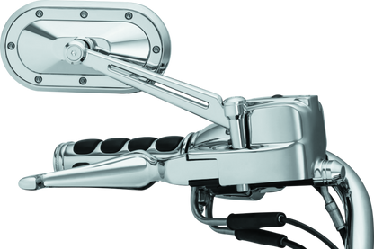 Kuryakyn Heavy Industry Chrome Mirrors Part Number KUR1736 for Powersports Vehicles