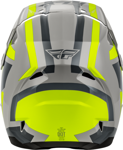 Kinetic Sync Helmet Grey/Hi Vis 2x
