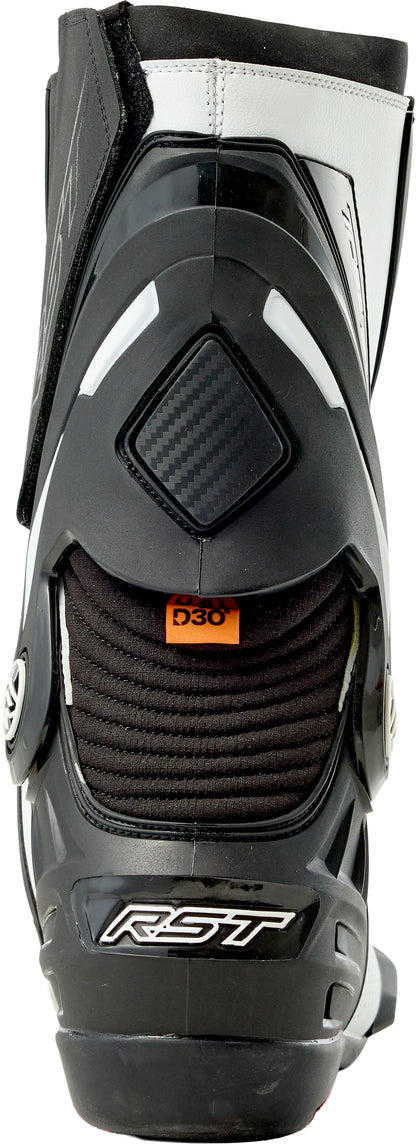 RST Tractech Evo D3o Motorcycle Boots Black/White Size 6.5 - Part #103700WHI-39