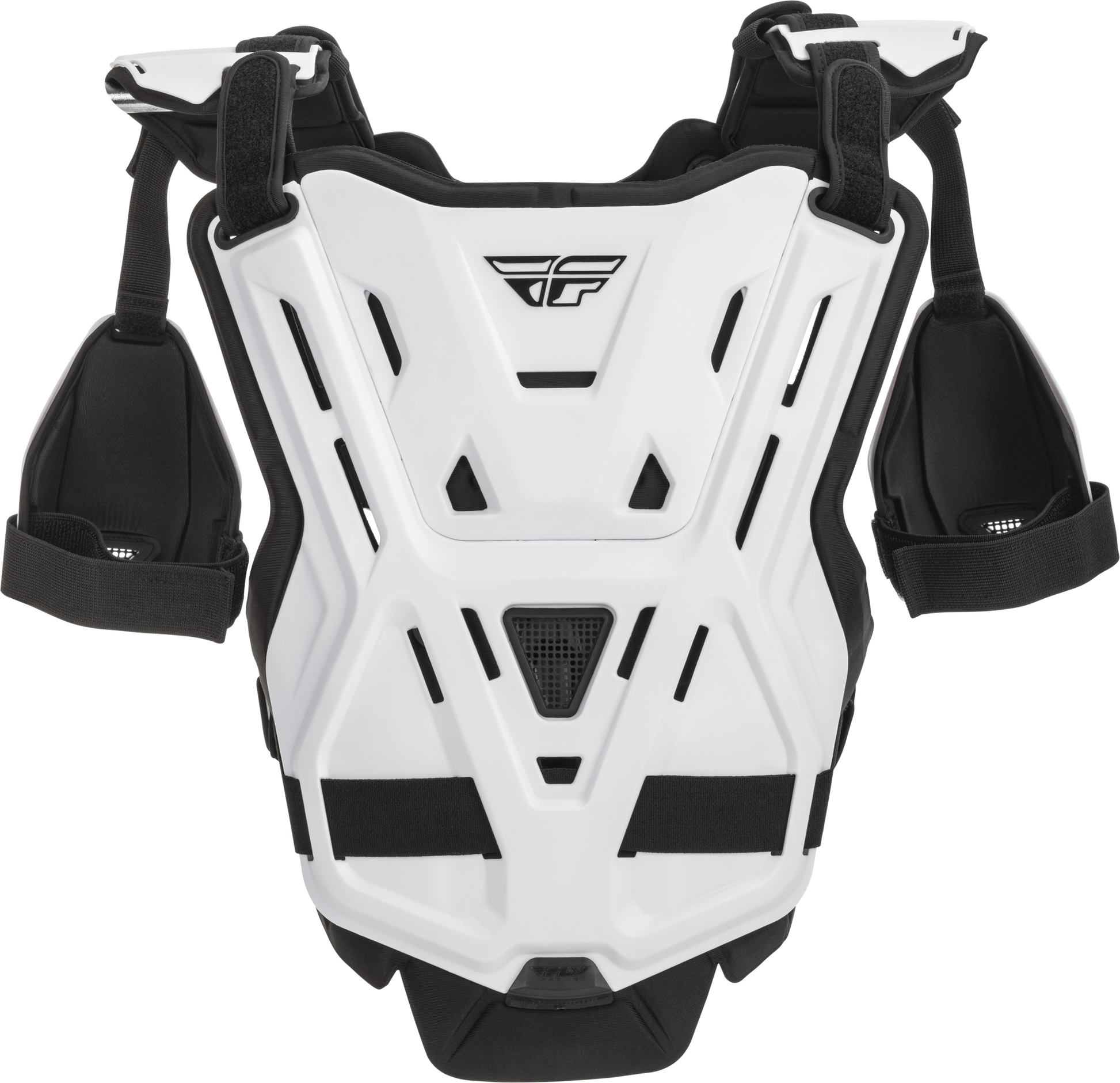 Fly Racing CE Revel XL Roost Guard Offroad White for Adults - Enhanced Protection and Comfort