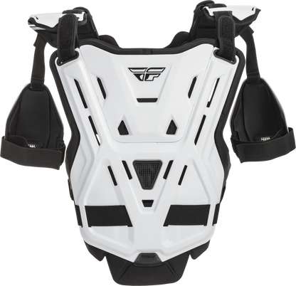 Fly Racing CE Revel XL Roost Guard Offroad White for Adults - Enhanced Protection and Comfort