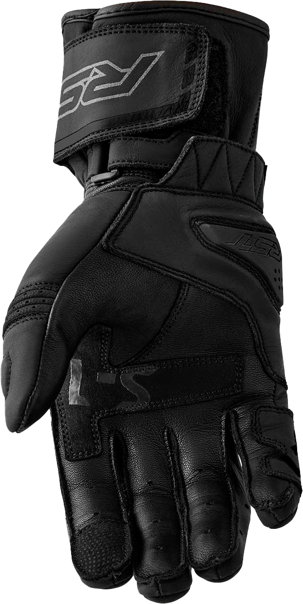 RST Women's S1 Black Leather Gloves - Size Small