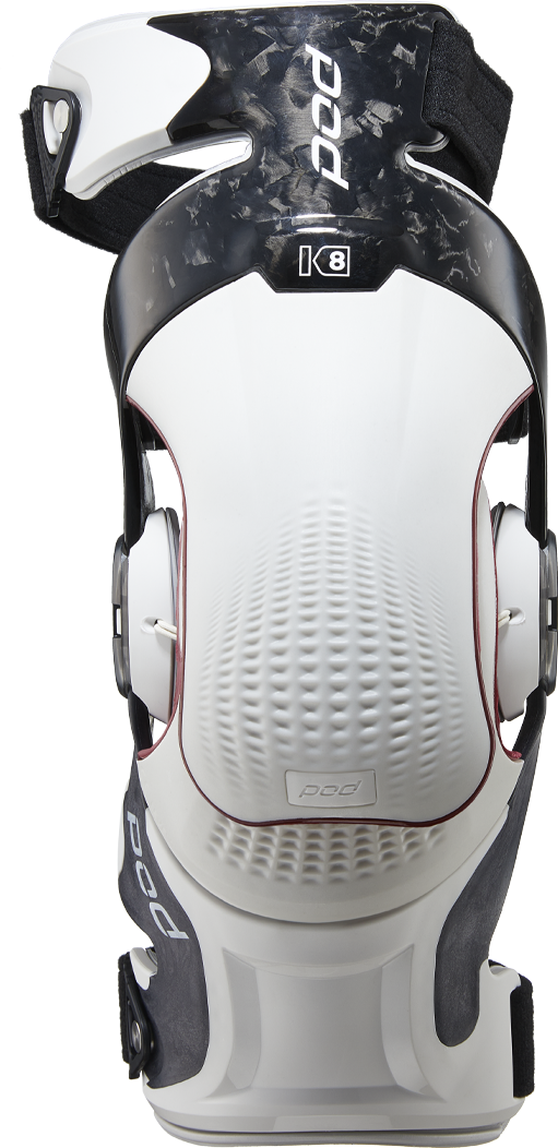POD K8 3.0 Knee Brace Carbon Right Large – Advanced Carbon Fiber Support with Human Motion Hinge