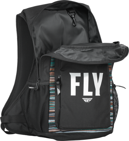 Fly Racing Jump Pack Backpack Black/Rum - Model 28-5072 for Motorcycle Gear and Travel
