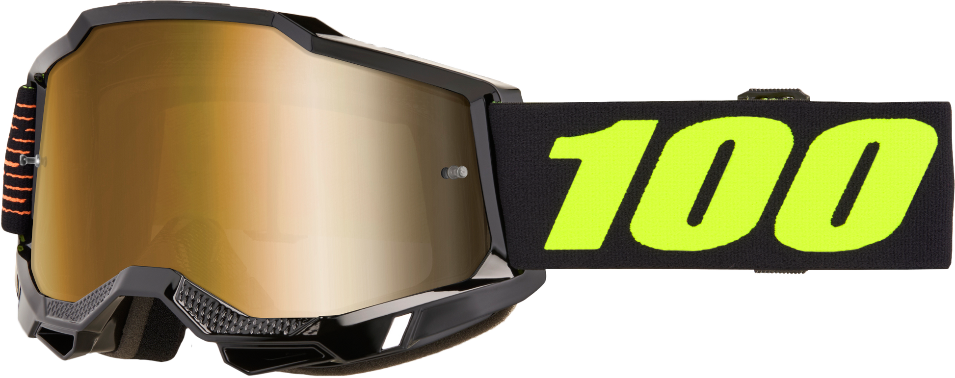 100-Percent Accuri 2 Goggle with Fairbanks Mirror True Gold Lens - Part 50014-00058