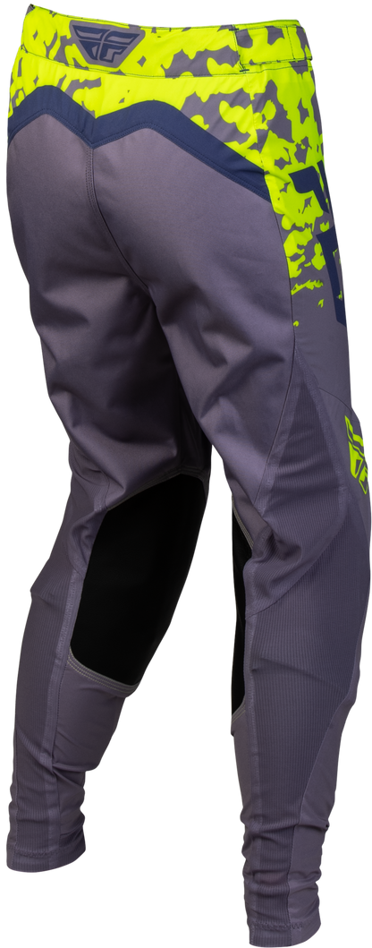 Women's Lite Flake Pants Lavendar/Blue/Yellow Sz 11/12