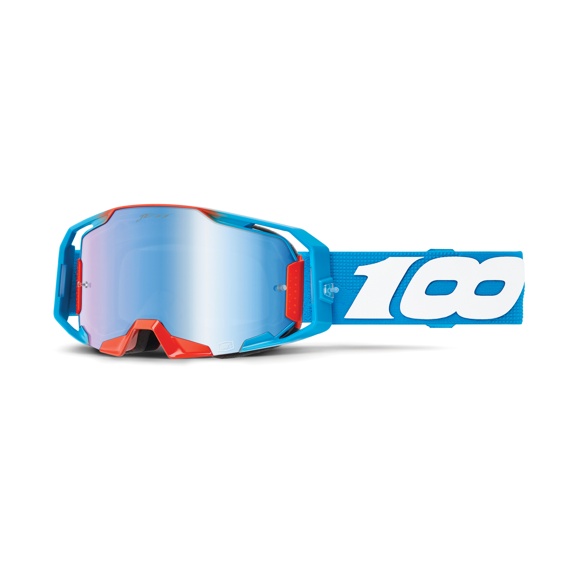 100-Percent Armatic Goggle 2-Pack Jett Lawrence Le Kit - High Impact Ultra HD Lens with Quick-Change System