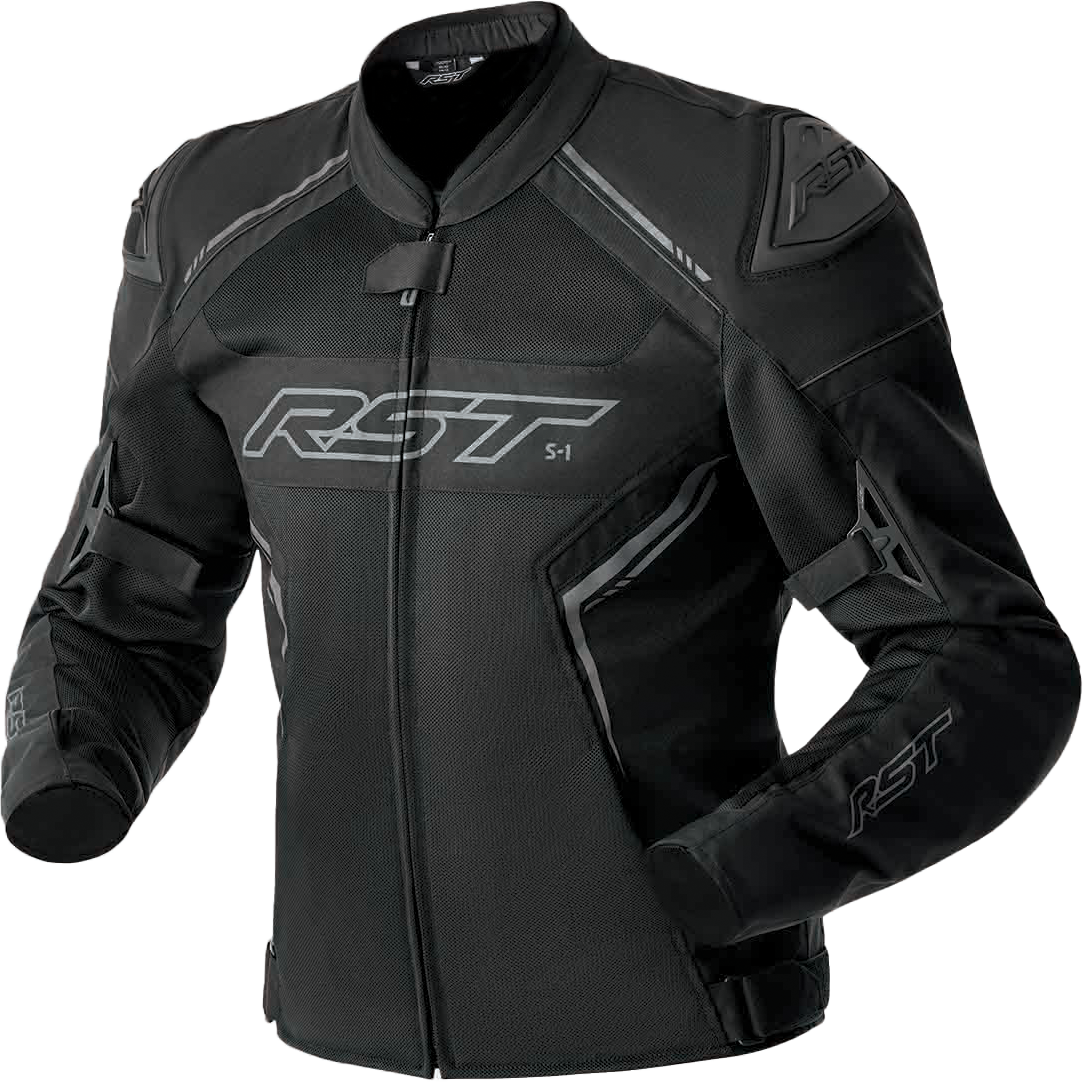 RST Women's S1 D3o Mesh Jacket Black, Size XS - Lightweight Textile Protection