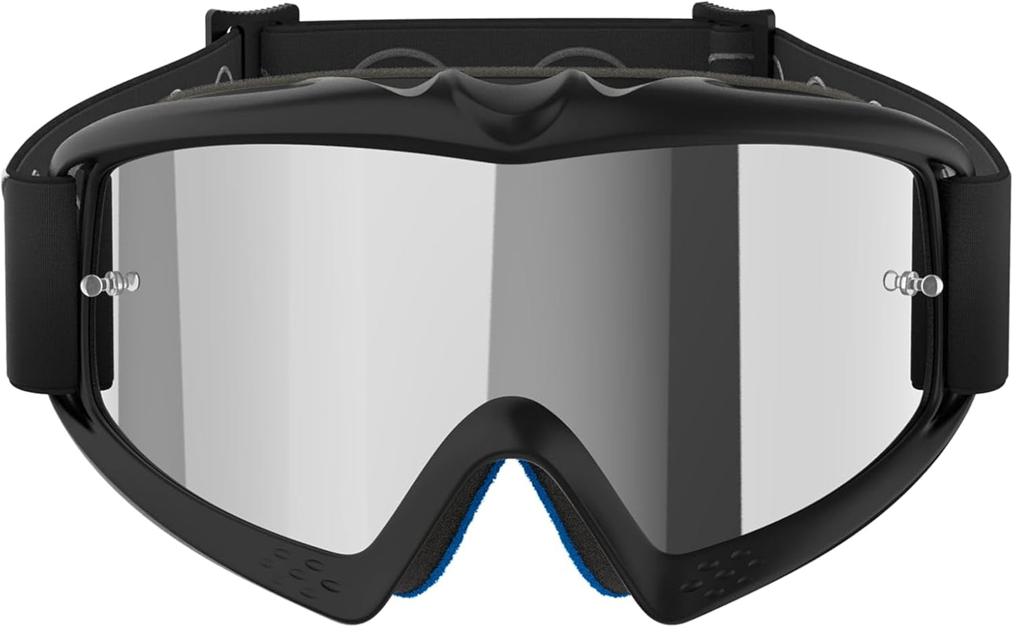 Alpinestars Vision Youth Goggles Corp Black w Silver Mirror Lens