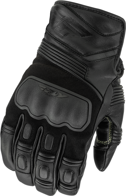 Fly Racing Surveyor Gloves Black Small – Durable, Weatherproof Motorcycle Gloves