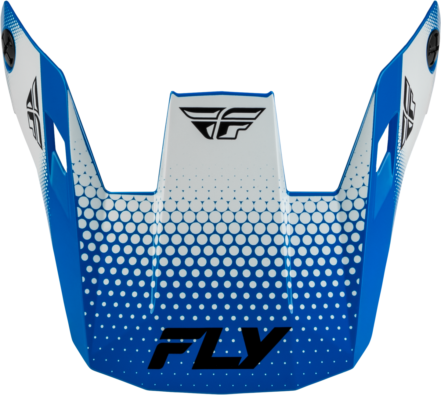 Fly Racing Rayce Sonar Helmet Visor Blue/White/Black for XS-LG Sizes