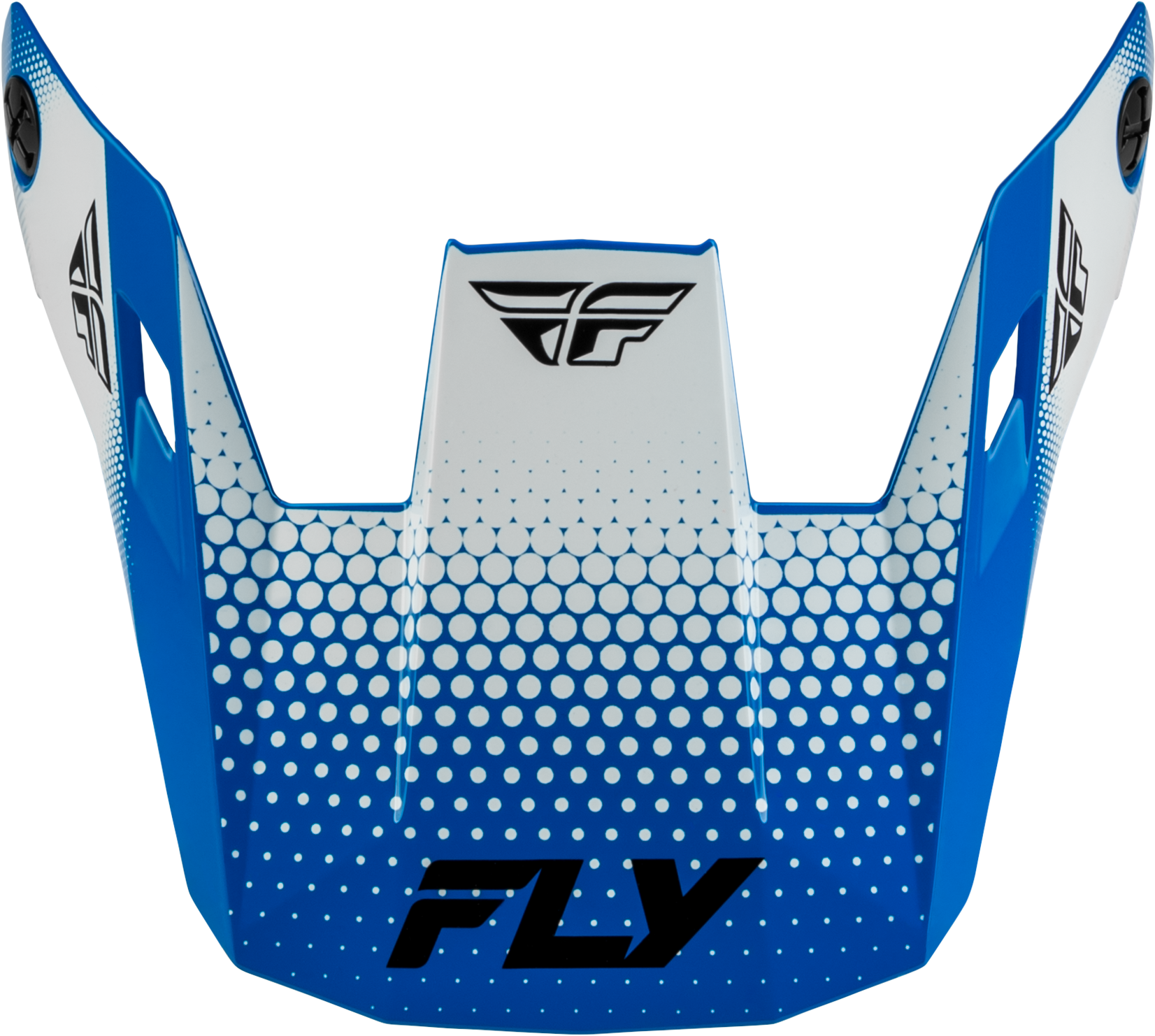 Fly Racing Rayce Sonar Helmet Visor Blue/White/Black for XS-LG Sizes