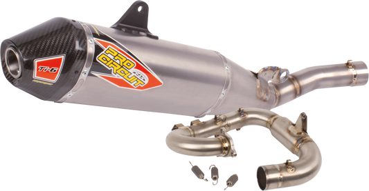 PRO CIRCUIT Ti-6 Titanium Exhaust System with Carbon End Cap - Part 0332645F