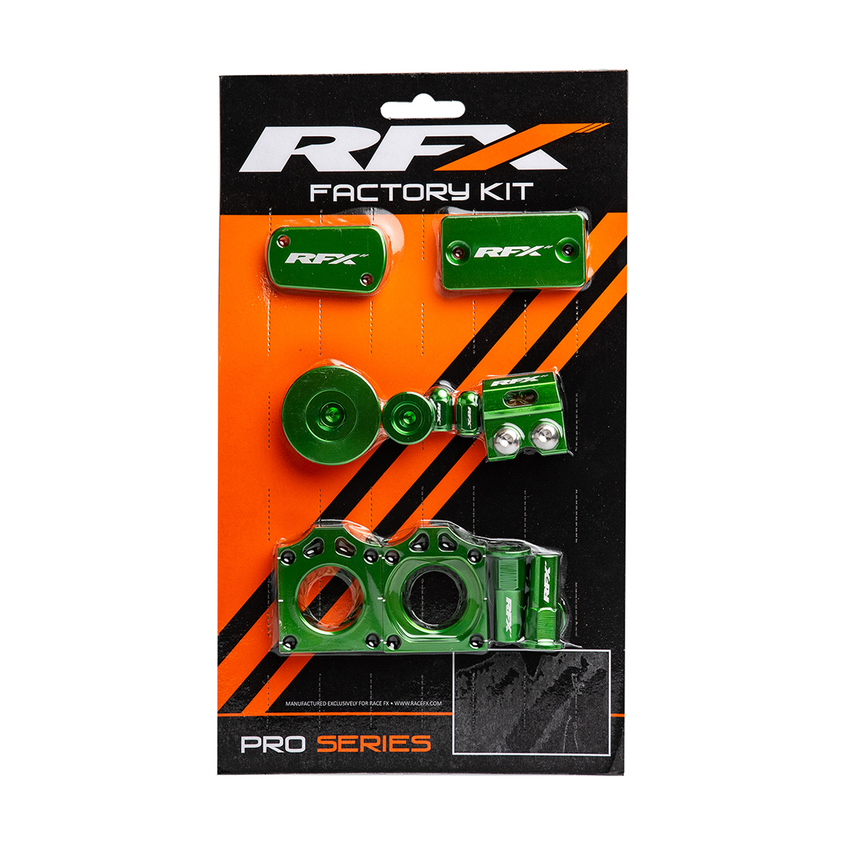 RFX Factory Kit Green Kawasaki FXFK 20100 99GN for Select Applications