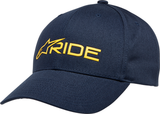 Alpinestars Ride 3.0 Hat Navy Gold 1232-81030-7059-OS