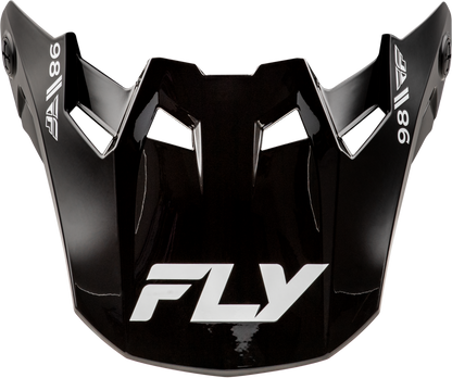 Formula Cc Objective Visor Black/White Xl/2x