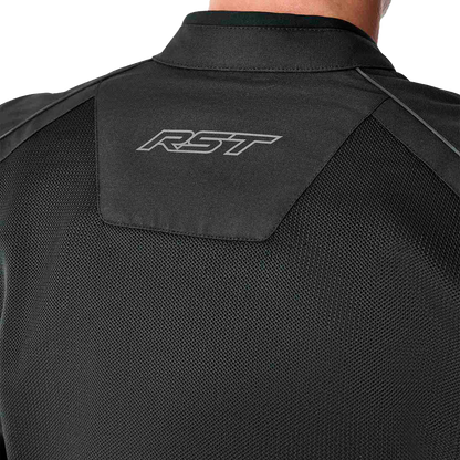 RST S1 D3o Mesh Jacket Black XS - Lightweight Motorcycle Protective Gear