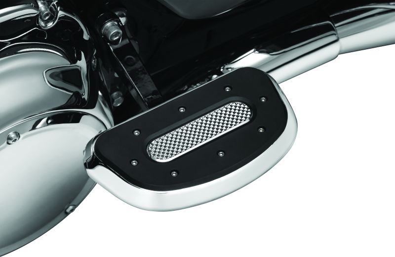 Kuryakyn Heavy Industry Driver Boards for Harley Davidson Touring Models - Chrome Part #7043