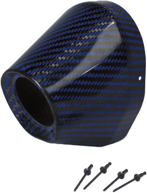 Exhaust Carbon End Cap
