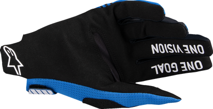 Alpinestars Radar Pro MX Gloves - Blue, Large - Part Number 3560325-70-L