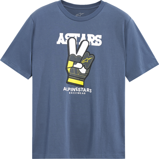 Alpinestars Peaceout CSF T-Shirt - Blue - 2XL, Part Number 1244-72120-734-2X