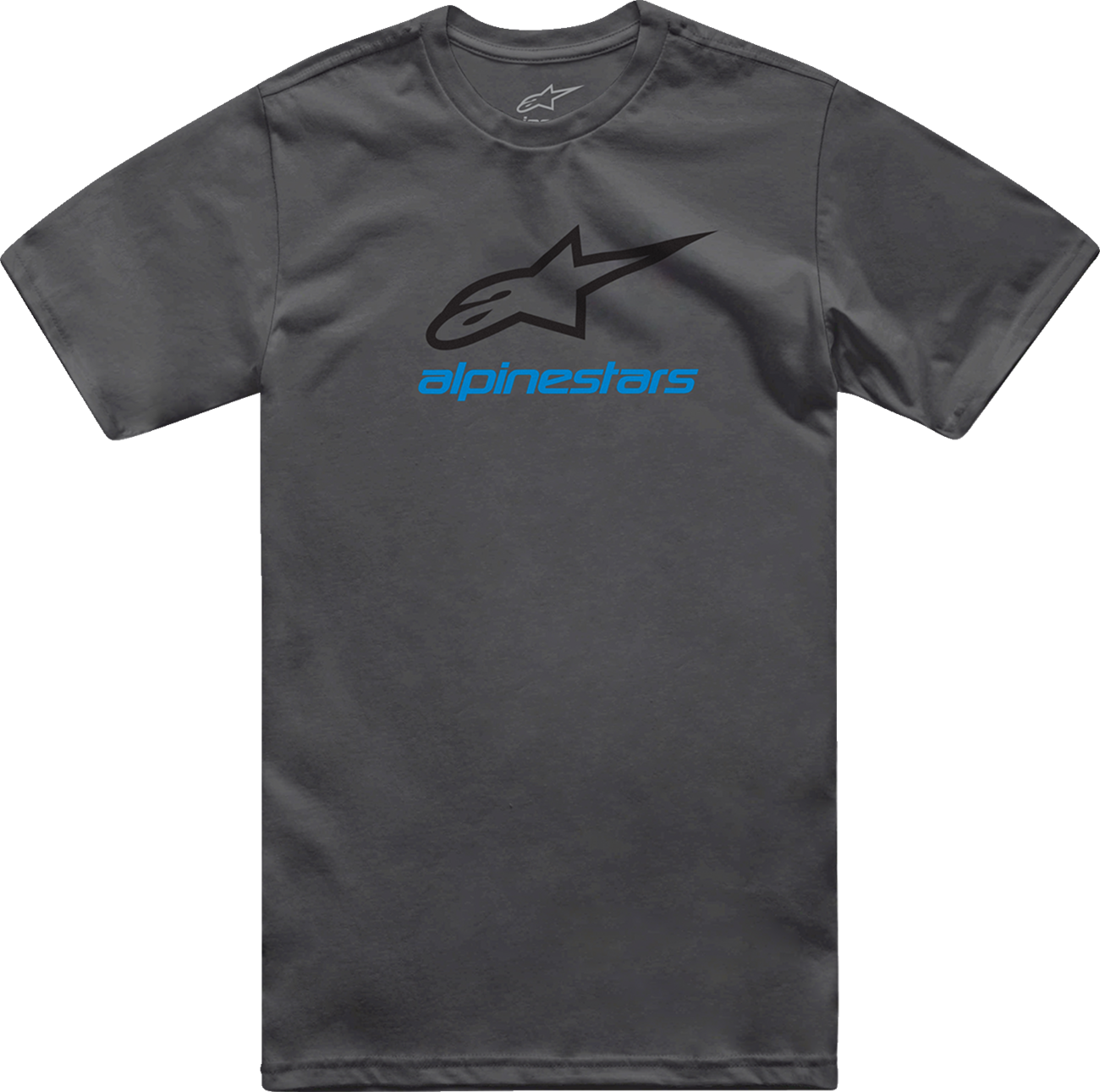 Alpinestars Always 2.0 CSF T-Shirt - Charcoal/Black/Blue, Medium - Part Number 1214-73106-1818-M