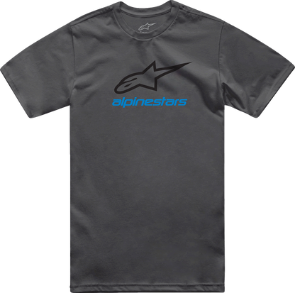 Alpinestars Always 2.0 CSF T-Shirt - Charcoal/Black/Blue, Medium - Part Number 1214-73106-1818-M
