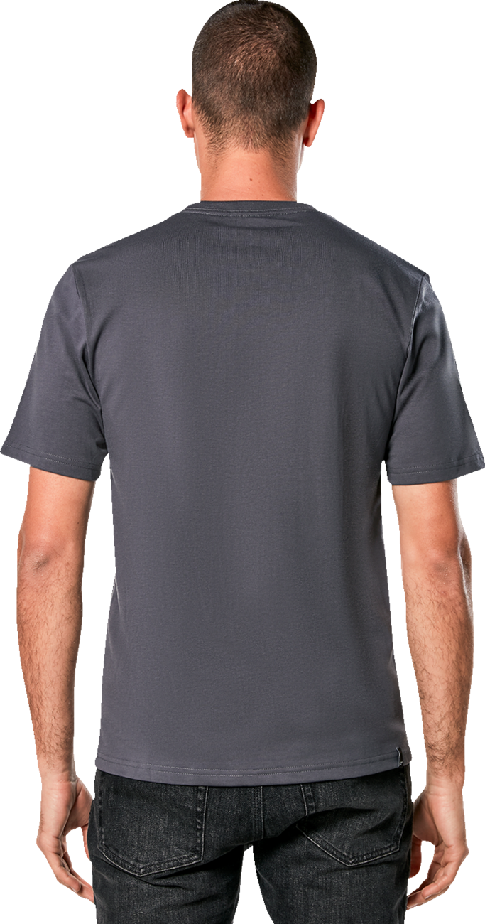 Alpinestars Always 2.0 CSF T-Shirt - Charcoal/Black/Blue, Medium - Part Number 1214-73106-1818-M