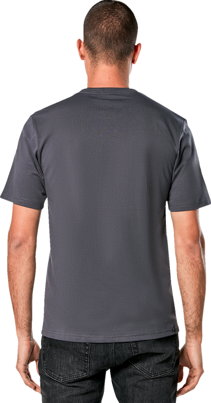 Alpinestars Always 2.0 CSF T-Shirt - Charcoal/Black/Blue, Medium - Part Number 1214-73106-1818-M