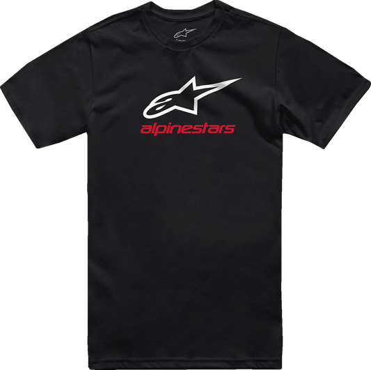 Alpinestars Always 2.0 CSF T-Shirt - Black, White & Red, 2XL - Part Number 1214-73106-1232-2X